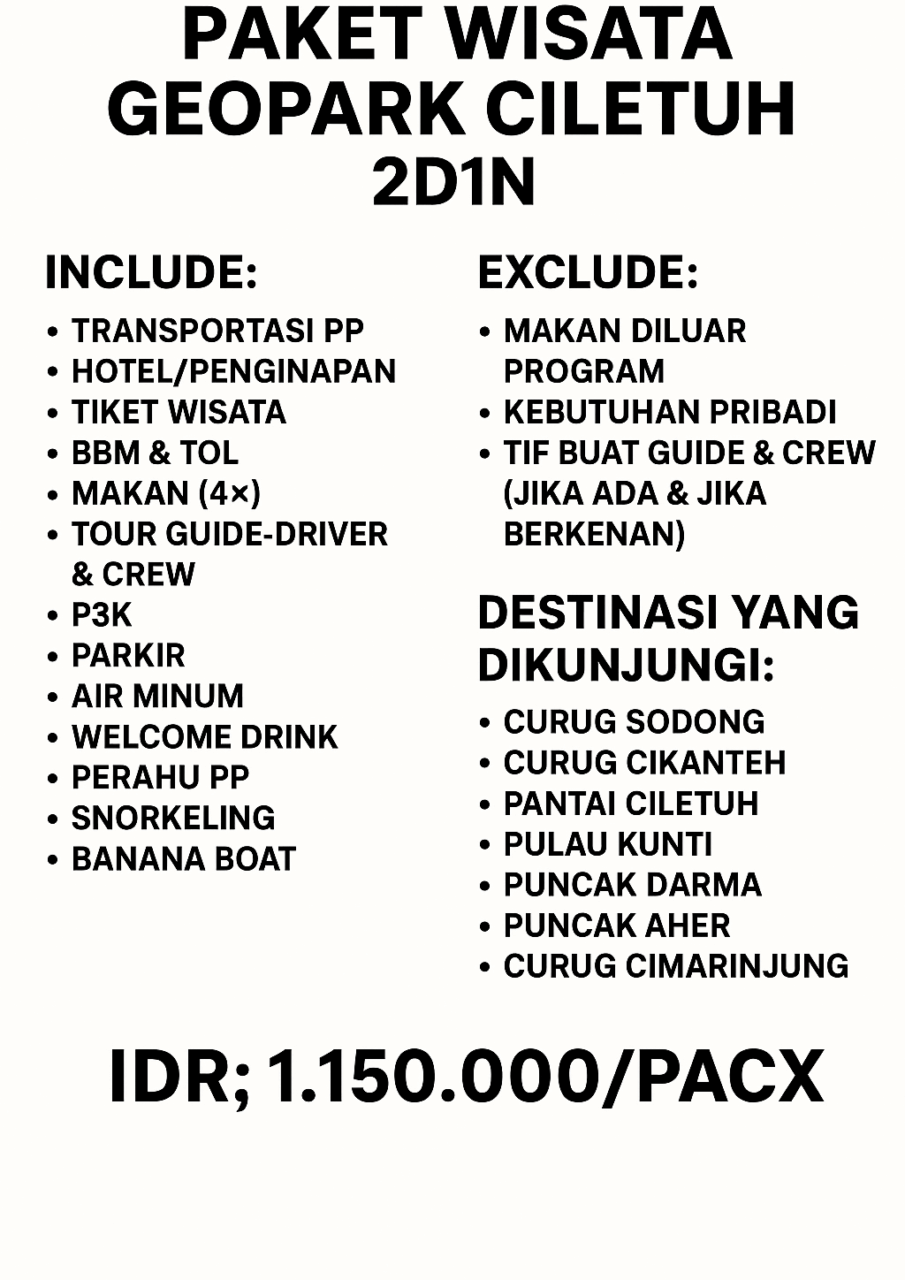 IDR ; 1.150K / PACK